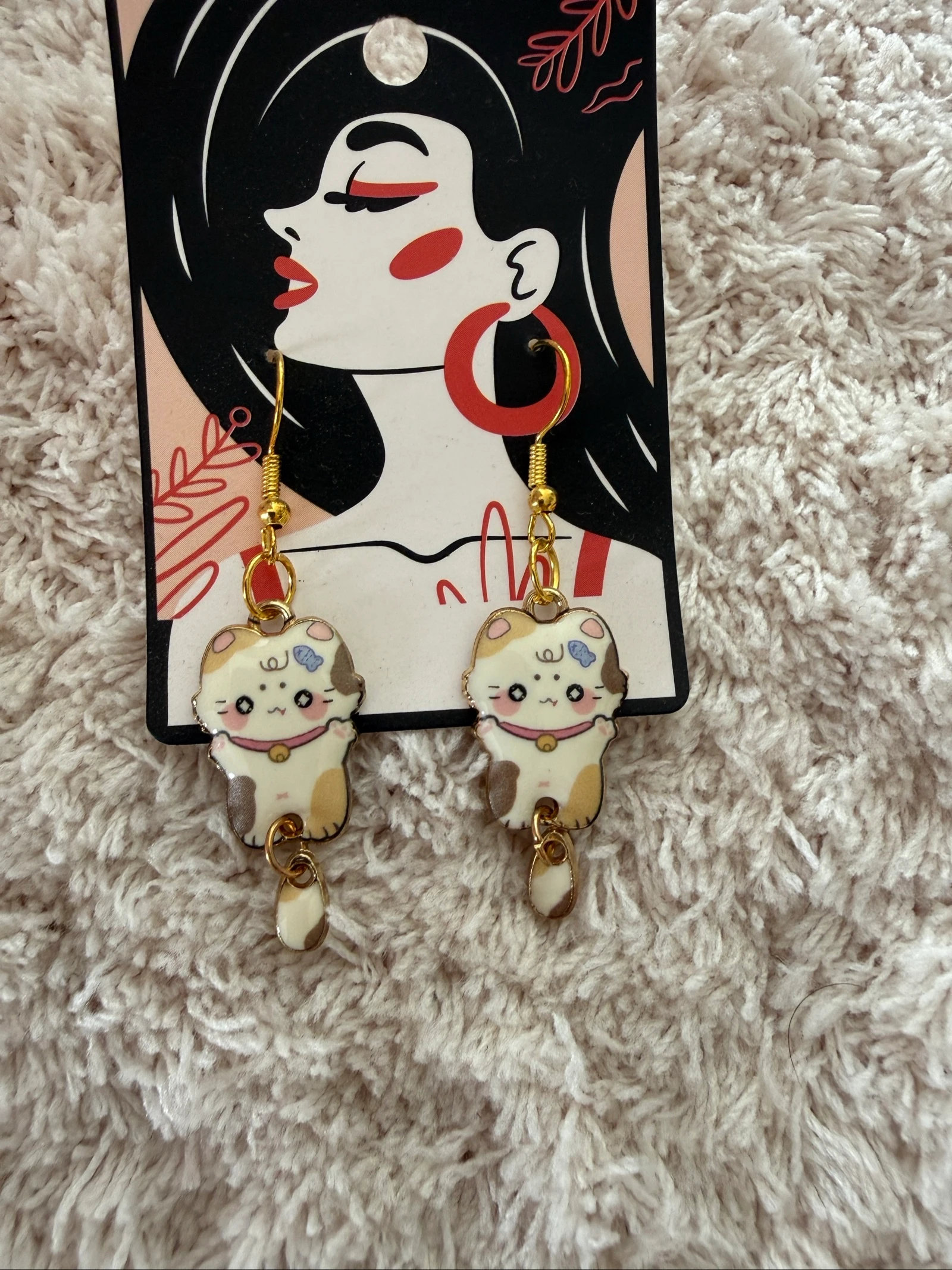 Boucles d'oreilles chatons – photo 7